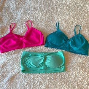 Bundle of 4 bralettes